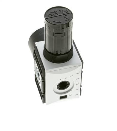 Präzisionsdruckregler für Sammelstückmontage G1/4'' 2000l/min 0.1-2.0bar/1-29psi PA Futura 1