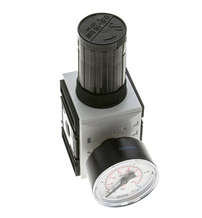 Präzisionsdruckregler für Sammelstückmontage G1/4'' 2000l/min 0.5-16.0bar/7-232psi PA Futura 1