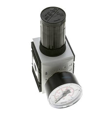 Präzisionsdruckregler für Sammelstückmontage G1/4'' 2000l/min 0.5-16.0bar/7-232psi PA Futura 1