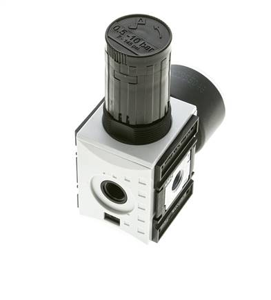 Präzisions-Druckregler für Sammelstückmontage G1/4''&3/8'' 2500l/min 0.1-1.0bar/1-14psi PA Futura 1