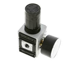 Präzisions-Druckregler für Sammelstückmontage G1/4'' 2000l/min 0.1-1.0bar/1-14psi PA Futura 1