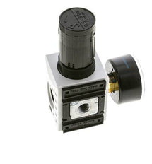 Präzisionsdruckregler für Sammelstückmontage G1/4'' 2000l/min 0.5-8.0bar/7-116psi PA Futura 1