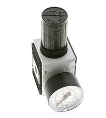 Präzisions-Druckregler für Sammelstückmontage G1/4''&3/8'' 2500l/min 0.1-1.0bar/1-14psi PA Futura 1