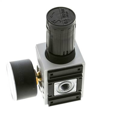 Präzisionsdruckregler für Sammelstückmontage G1/4'' 2000l/min 0.5-10.0bar/7-145psi PA Futura 1