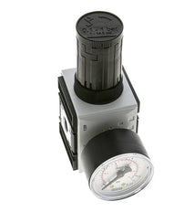 Präzisions-Druckregler für Sammelstückmontage G1/4'' 2000l/min 0.1-1.0bar/1-14psi PA Futura 1