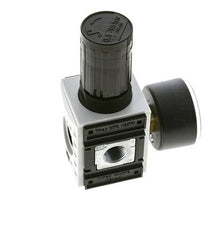 Präzisionsdruckregler für Sammelstückmontage G1/4''&3/8'' 2500l/min 0.5-10.0bar/7-145psi PA Futura 1