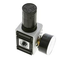 Präzisionsdruckregler für Sammelstückmontage G1/4''&3/8'' 2500l/min 0.5-8.0bar/7-116psi PA Futura 1