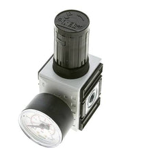 Präzisionsdruckregler für Sammelstückmontage G1/4'' 2000l/min 0.1-2.0bar/1-29psi PA Futura 1