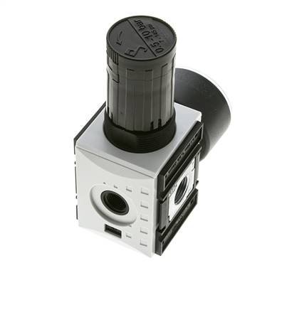 Präzisionsdruckregler für Sammelstückmontage G1/4''&3/8'' 2500l/min 0.5-10.0bar/7-145psi PA Futura 1