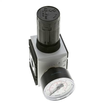 Präzisionsdruckregler für Sammelstückmontage G1/4''&3/8'' 2500l/min 0.2-4.0bar/3-58psi PA Futura 1