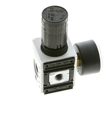 Präzisions-Druckregler für Sammelstückmontage G1/4''&3/8'' 2500l/min 0.1-1.0bar/1-14psi PA Futura 1