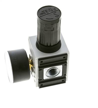Präzisionsdruckregler für Sammelstückmontage G1/4''&3/8'' 2500l/min 0.1-2.0bar/1-29psi PA Futura 1