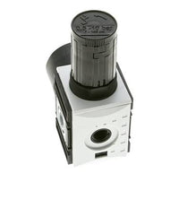 Präzisions-Druckregler für Sammelstückmontage G1/4''&3/8'' 2500l/min 0.1-1.0bar/1-14psi PA Futura 1