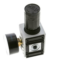 Präzisionsdruckregler für Sammelstückmontage G1/4'' 2000l/min 0.5-16.0bar/7-232psi PA Futura 1