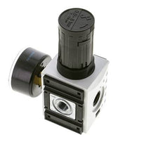 Präzisionsdruckregler für Sammelstückmontage G1/4'' 2000l/min 0.5-8.0bar/7-116psi PA Futura 1