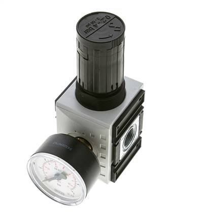 Präzisionsdruckregler für Sammelstückmontage G1/4''&3/8'' 2500l/min 0.2-4.0bar/3-58psi PA Futura 1