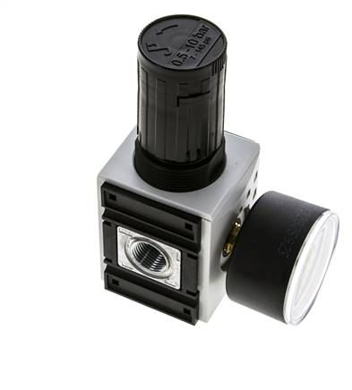 Druckregler für Verteilerbaugruppe G1/4'' und 3/8'' 2500l/min 0,5-10,0bar/7-145psi Futura 1