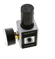 Druckregler für Sammelstückmontage G1/4''&3/8'' 2500l/min 0.2-4.0bar/3-58psi PA Futura 1