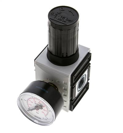 Druckregler für Sammelstückmontage G1/4''&3/8'' 2500l/min 0.5-16.0bar/7-232psi PA Futura 1