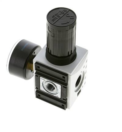 Druckregler für Sammelstückmontage G1/4'' 2000l/min 0.5-8.0bar/7-116psi PA Futura 1