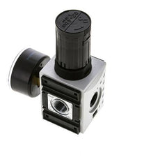 Druckregler für Sammelstückmontage G1/4''&3/8'' 2500l/min 0.2-4.0bar/3-58psi PA Futura 1