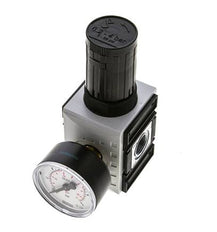 Druckregler für Sammelstückmontage G1/4''&3/8'' 2500l/min 0.2-4.0bar/3-58psi PA Futura 1