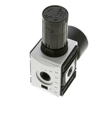 Druckregler für Sammelstückmontage G1/4''&3/8'' 2500l/min 0.1-1.0bar/1-14psi PA Futura 1