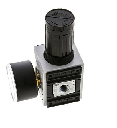Druckregler für Sammelstückmontage G1/4'' 2000l/min 0.1-1.0bar/1-14psi PA Futura 1