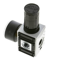 Druckregler für Sammelstückmontage G1/4''&3/8'' 2500l/min 0.1-1.0bar/1-14psi PA Futura 1