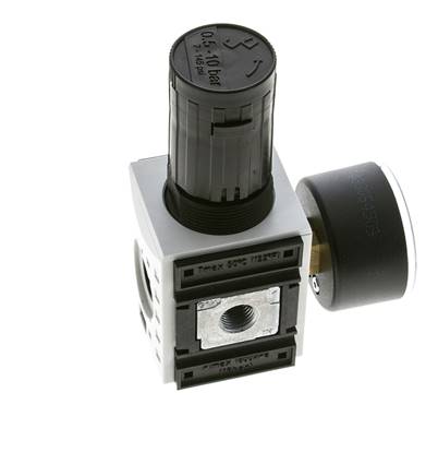 Druckregler für Sammelstückmontage G1/4'' 2000l/min 0.5-10.0bar/7-145psi PA Futura 1
