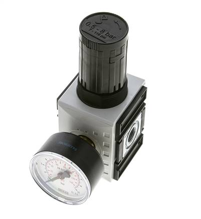 Druckregler für Sammelstückmontage G1/4'' 2000l/min 0.5-8.0bar/7-116psi PA Futura 1