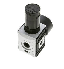 Druckregler für Sammelstückmontage G1/4'' 2000l/min 0.5-10.0bar/7-145psi PA Futura 1