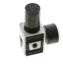 Druckregler für Sammelstückmontage G1/4''&3/8'' 2500l/min 0.1-1.0bar/1-14psi PA Futura 1