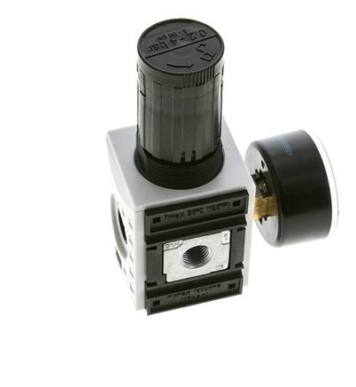 Druckregler für Sammelstückmontage G1/4'' 2000l/min 0.2-4.0bar/3-58psi PA Futura 1