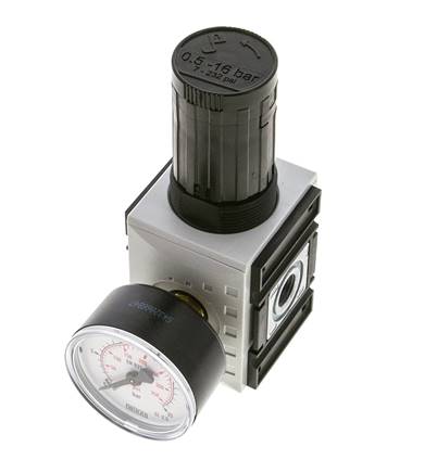 Druckregler für Sammelstückmontage G1/4'' 2000l/min 0.5-16.0bar/7-232psi PA Futura 1