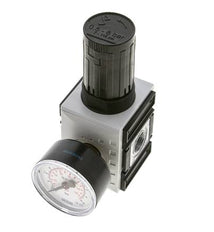 Druckregler für Sammelstückmontage G1/4''&3/8'' 2500l/min 0.5-8.0bar/7-116psi PA Futura 1