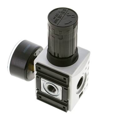 Druckregler für Sammelstückmontage G1/4'' 2000l/min 0.5-16.0bar/7-232psi PA Futura 1