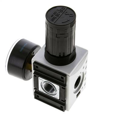 Druckregler für Sammelstückmontage G1/4''&3/8'' 2500l/min 0.5-16.0bar/7-232psi PA Futura 1