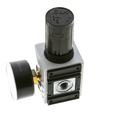 Druckregler für Sammelstückmontage G1/4'' 2000l/min 0.5-8.0bar/7-116psi PA Futura 1