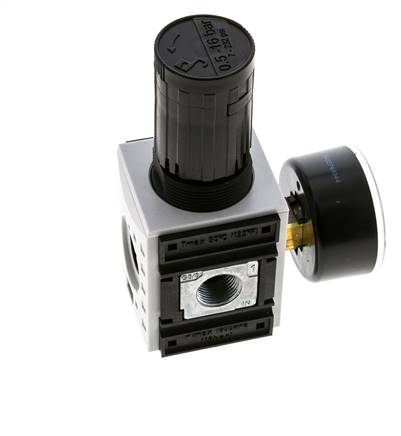 Druckregler für Sammelstückmontage G1/4''&3/8'' 2500l/min 0.5-16.0bar/7-232psi PA Futura 1