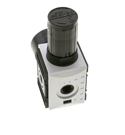 Druckregler für Sammelstückmontage G1/4'' 2000l/min 0.5-16.0bar/7-232psi PA Futura 1