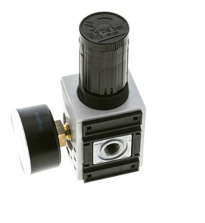 Druckregler für Sammelstückmontage G1/4'' 2000l/min 0.2-4.0bar/3-58psi PA Futura 1