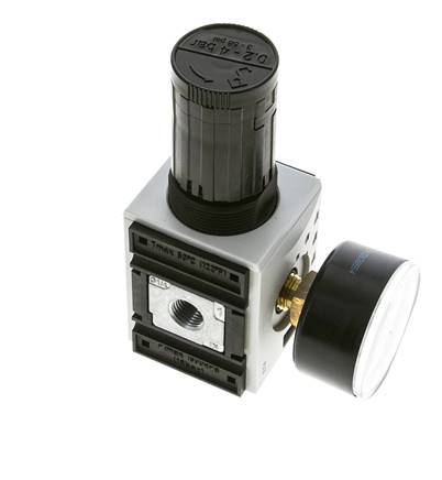 Druckregler für Sammelstückmontage G1/4'' 2000l/min 0.2-4.0bar/3-58psi PA Futura 1