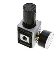 Druckregler für Sammelstückmontage G1/4''&3/8'' 2500l/min 0.2-4.0bar/3-58psi PA Futura 1