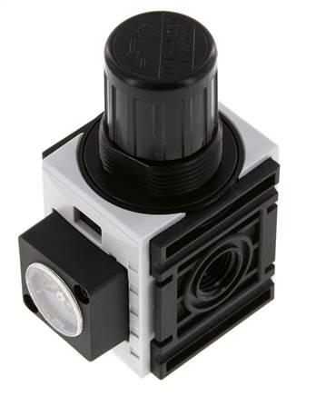 Druckregler G1/4'' 1000l/min 0.2-4.0bar/3-58psi PA Futura 0