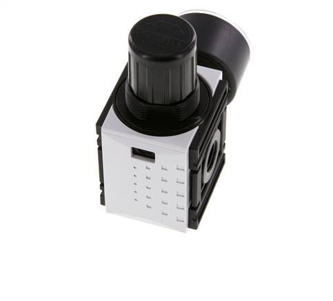 Druckregler G1/4'' 1000l/min 0.2-4.0bar/3-58psi PA 40 mm Manometer Futura 0