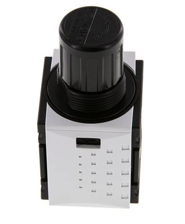 Druckregler G1/4'' 1000l/min 0.5-10.0bar/7-145psi PA Futura 0