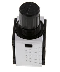 Druckregler G1/4'' 1000l/min 0.5-10.0bar/7-145psi PA Futura 0