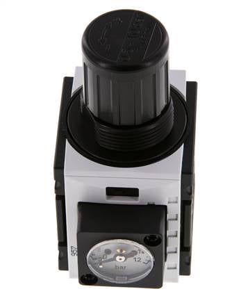 Druckregler G1/4'' 1000l/min 0.5-10.0bar/7-145psi PA Futura 0