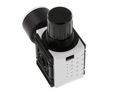 Druckregler G1/4'' 1000l/min 0,5-10,0bar/7-145psi 40 mm Manometer Futura 0